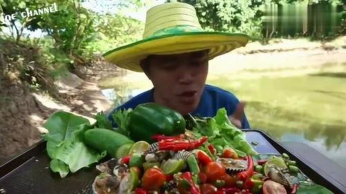 红衣哥吃苕瓜,红衣哥的苕瓜美食之旅