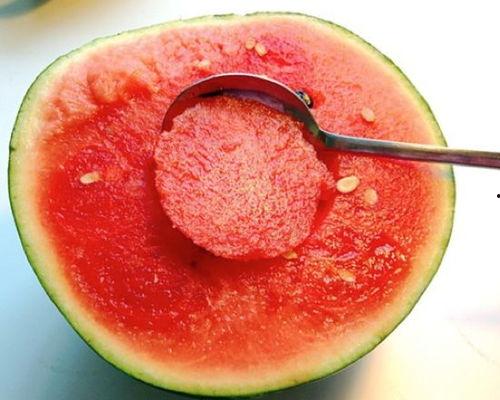 方头吃瓜勺小样,趣味创意，一勺尝尽夏日清凉